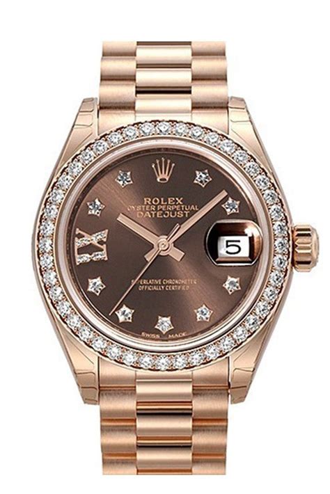 rolex rose gold ladies|rolex datejust rose gold diamond.